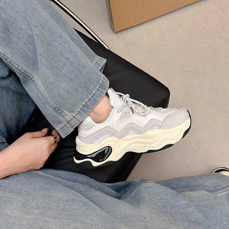 Mirinda Women's 2025 New Autumn Versatile Thick-Soled Casual Unisex Flow Cloud 2nd Generation Height-Increasing Men's Shoes