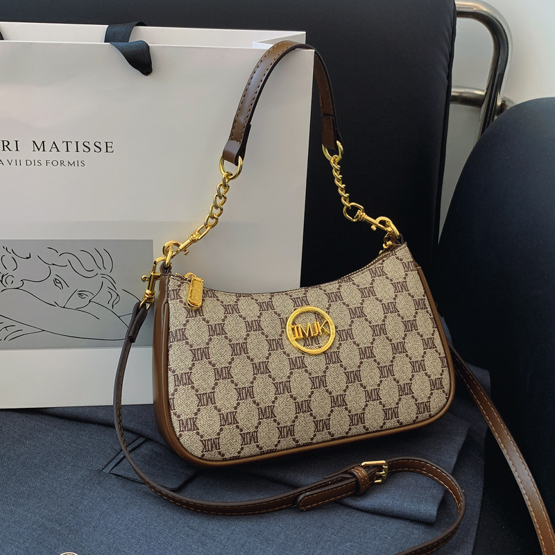This year's popular bags for women, new high-end underarm bags, fashionable single-shoulder chain small square bags, niche crossbody bags