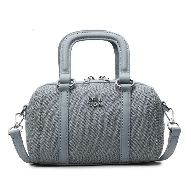 New Handbag Fashion Boston High-end Versatile Bowling Patchwork Shoulder Casual Crossbody Bag