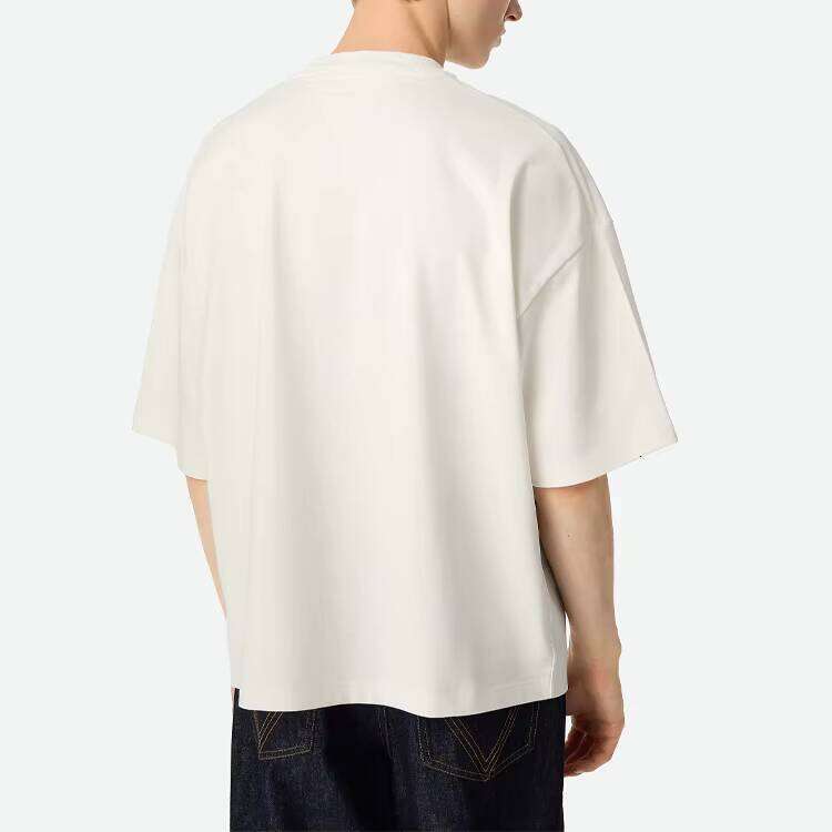 High Quality 200gsm 100% Cotton T-Shirt Streetwear Oversized Designer Blank Men's Solid Pattern Heavyweight