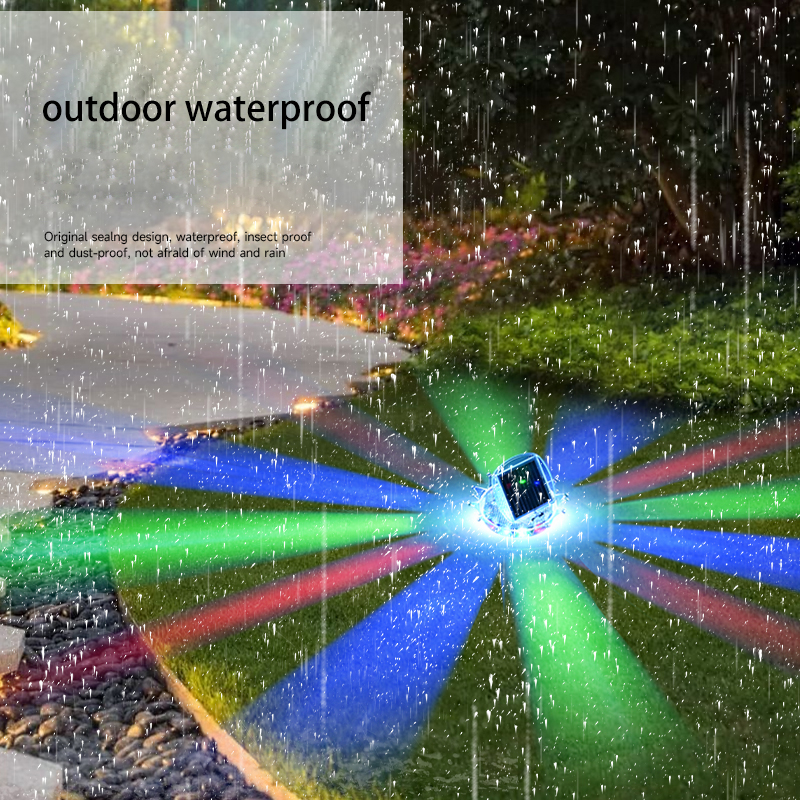 New Crown solar lamps, outdoor garden lamps, decorative atmosphere wall lamps, ground plug lamps, lawn lamps, ground buried lamps, spotlights