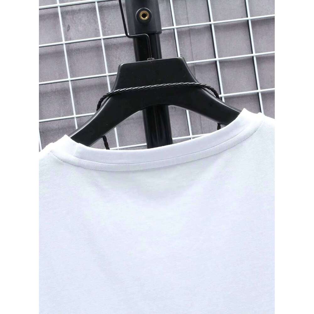 High Quality 100% Cotton 230GSM Men's Round Neck Short Sleeve T-Shirt Solid Pattern Knitted Fabric