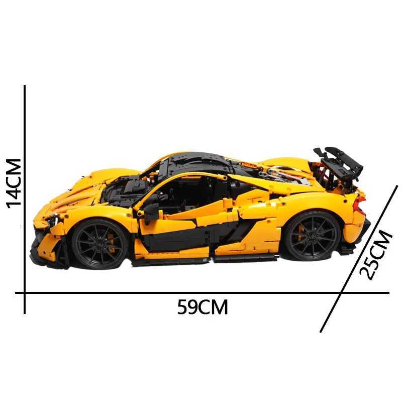 Compatible with Moc bricks P1technical building blocks a model for adults a sports car toys for boys 3893 pieces G250902