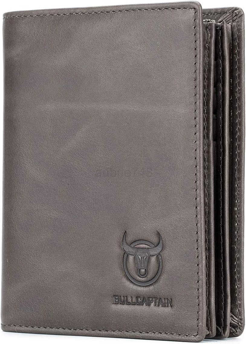 Large Capacity Genuine Leather Bifold WalletCARD Holder for Men with 15 Card Slots QB027Z250911