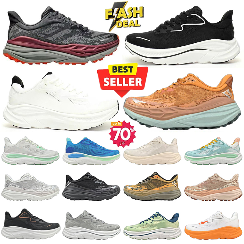 Clifton 9 sneakers Designer running shoes men women Stinson 7 9 sneaker ONE womens Challenger 7 Anthracite hiking shoe breathable mens outdoor Sports Trainers 36-47