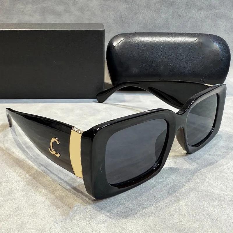 Designer Women Sunglasses Men Fashion Metal Sunglasses Leisure Vacation beach UV400 Goggles Polarized Women Sunglasses Exquisite gift box nice