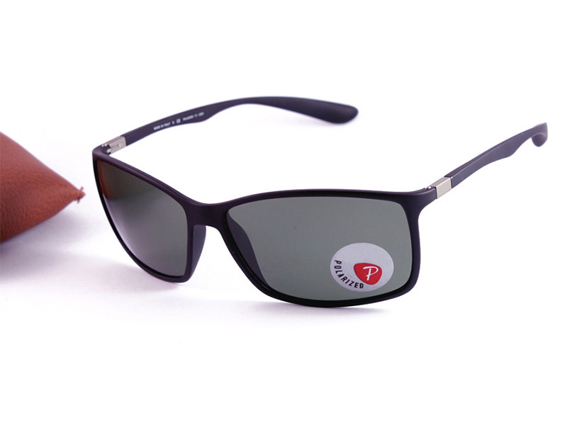 4179 Sunglasses Mens Fashion Rectangle Black Frames Liteforce Glasses Ladys Green Lens Designer Polarized Eyewear 62mm