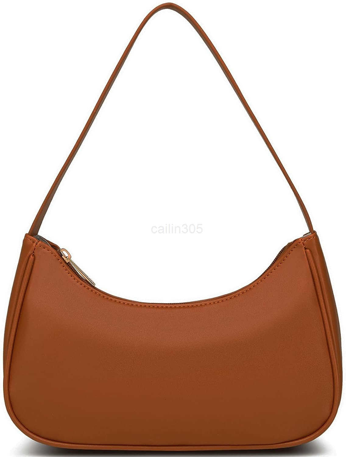 Shoulder Bags for Women Vegan Leather Hobo Sling Tote Handbag Retro Clutch Purse with Zipper Closure Z25909