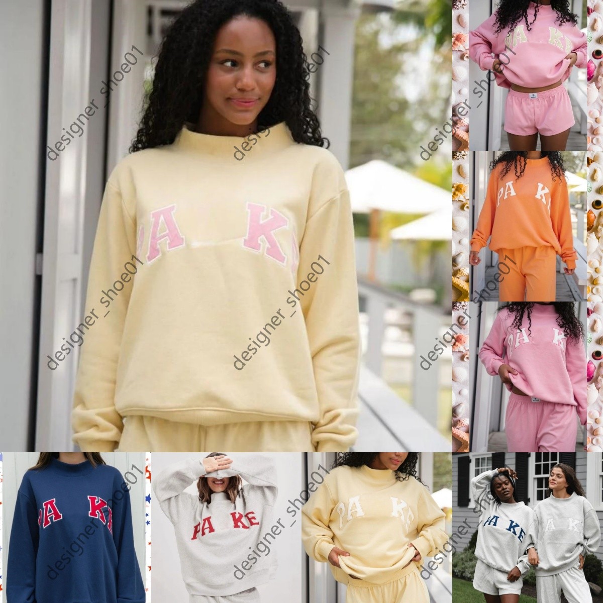 25aw new MILES navy sweatshirts embroideried letters pullover jumpers women parke designers round neck sweaters fashion hoodie ixx002