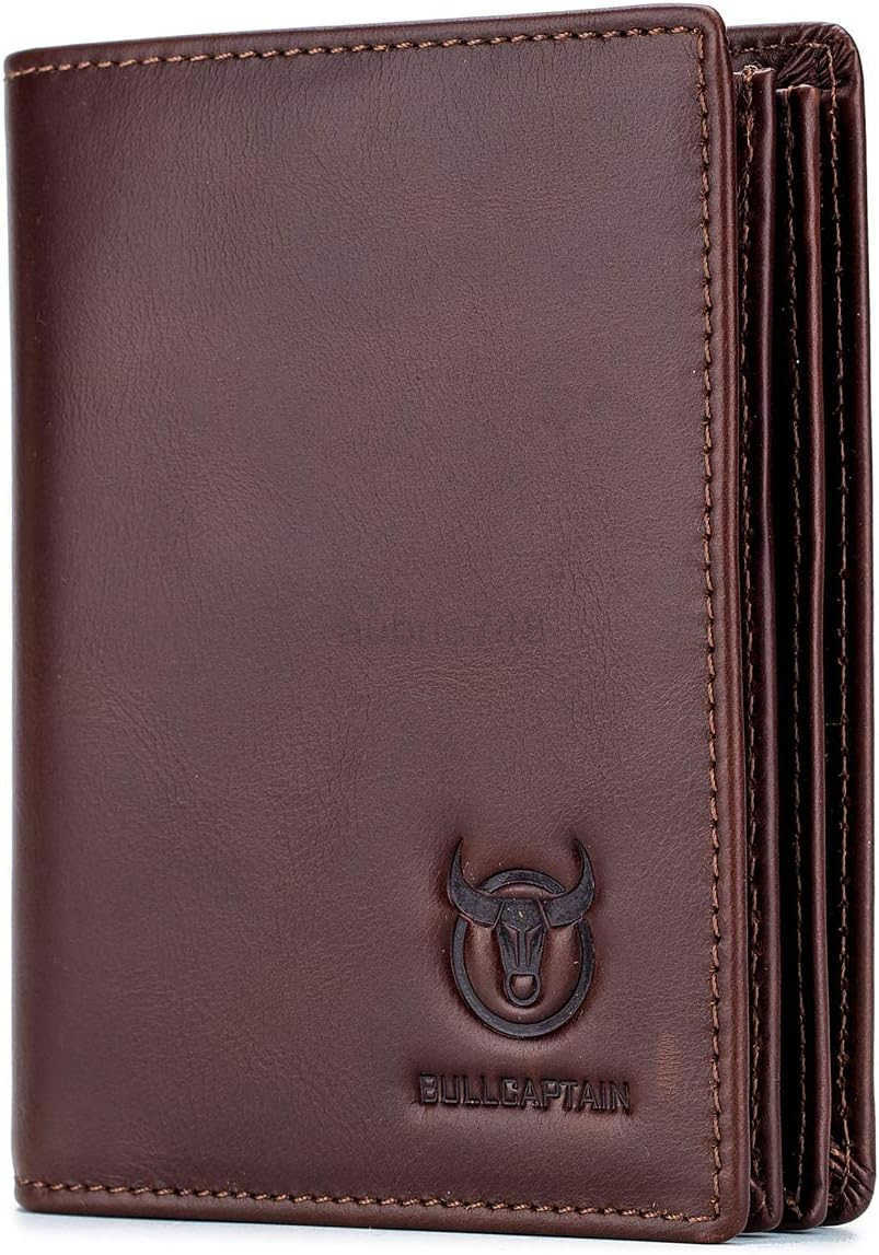 Large Capacity Genuine Leather Bifold WalletCARD Holder for Men with 15 Card Slots QB027Z250911
