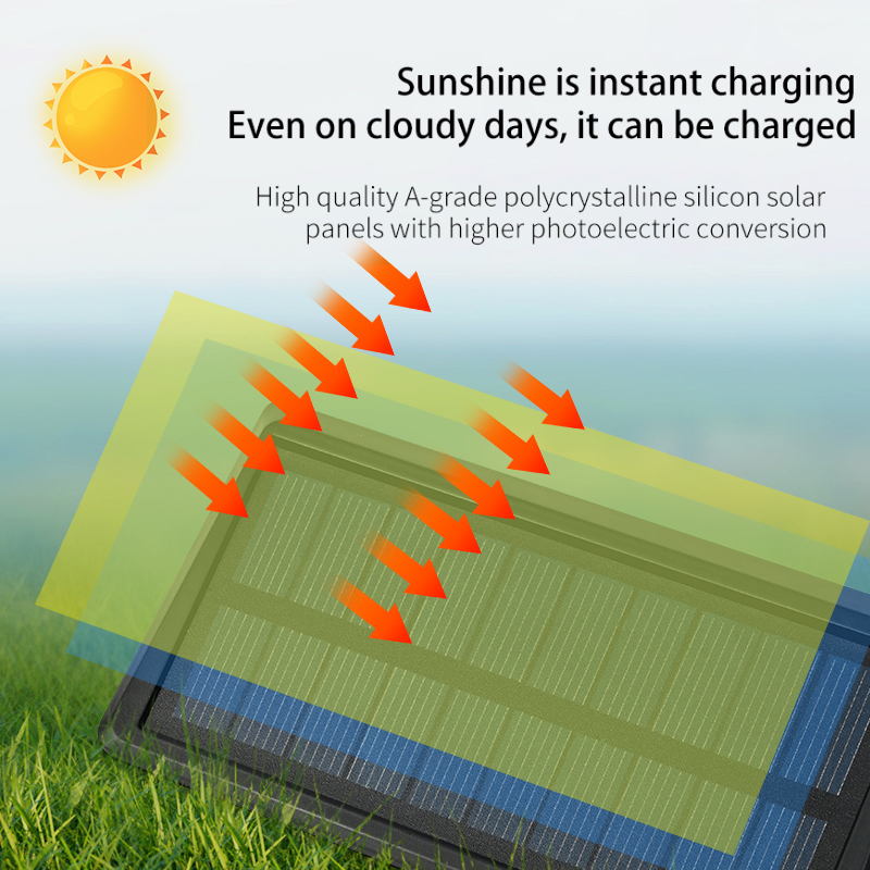 Solar powered step lights, outdoor courtyard decorative lights, wall lights, automatic on/off night lights, terrace waterproof railing lights