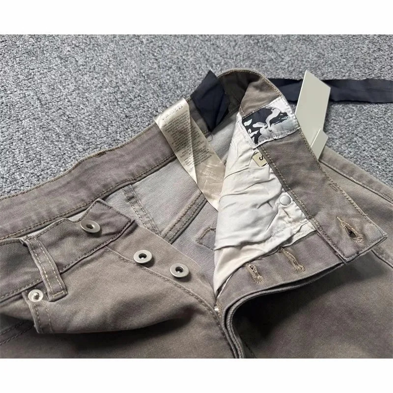 Rick Sand Zipper Pocket Fit elasticity slim fit PANT Jeans Cotton Denim Pants Comfort Casual Size S M L XL A4 250902