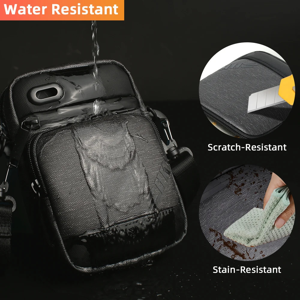HcanKcan Casual Mens Shoulder Bag Travel Fashion Crossbody Man Pack Waterproof Men Wallet Handbag Business Side Bags For Women 250918