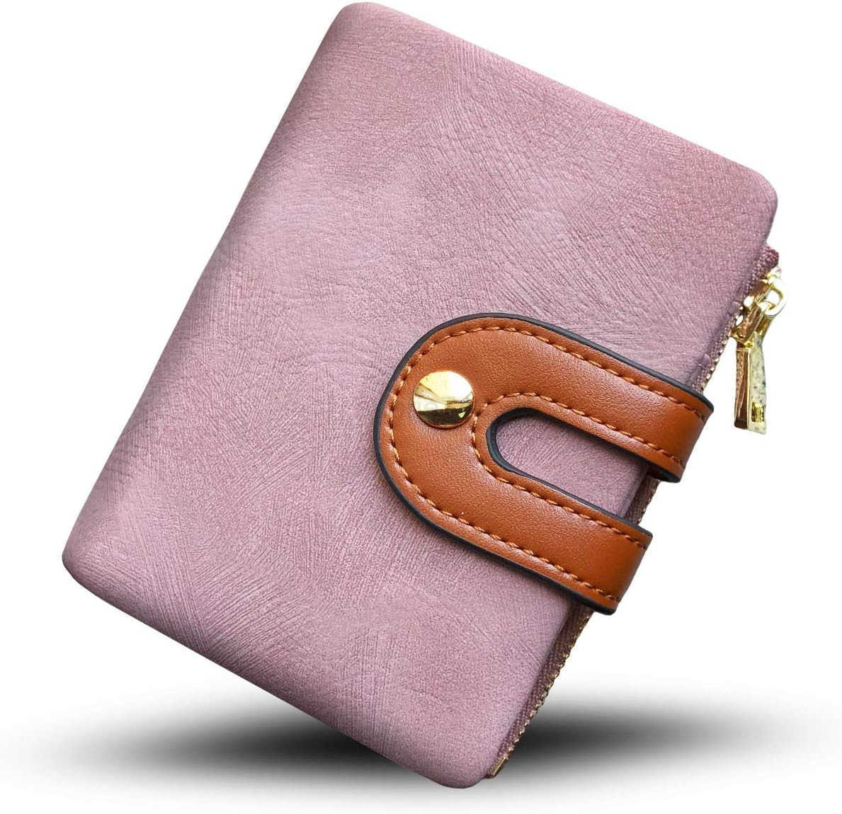 TOPKULL Womens Wallets Bifold Leather Small Wallets for Women Mini Rfid Thin Billfolds Ladies Wallets Slim Compact with Zipper Coin Pocket greenZ25091
