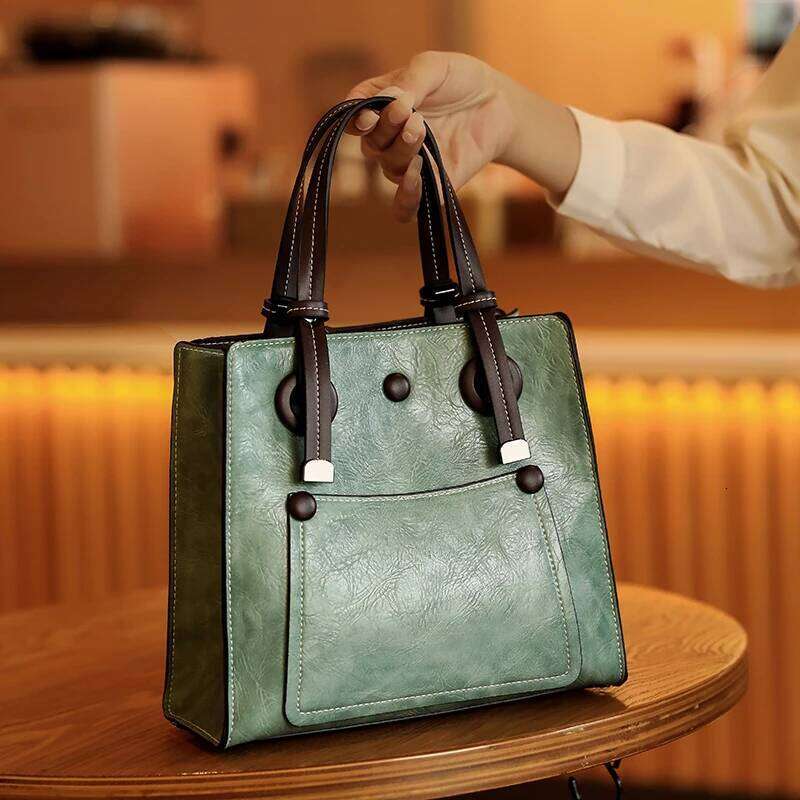 Vintage Women's High Quality Handbag Women Shoulder Bag Large Capacity Versatile Female Crossbody Bags