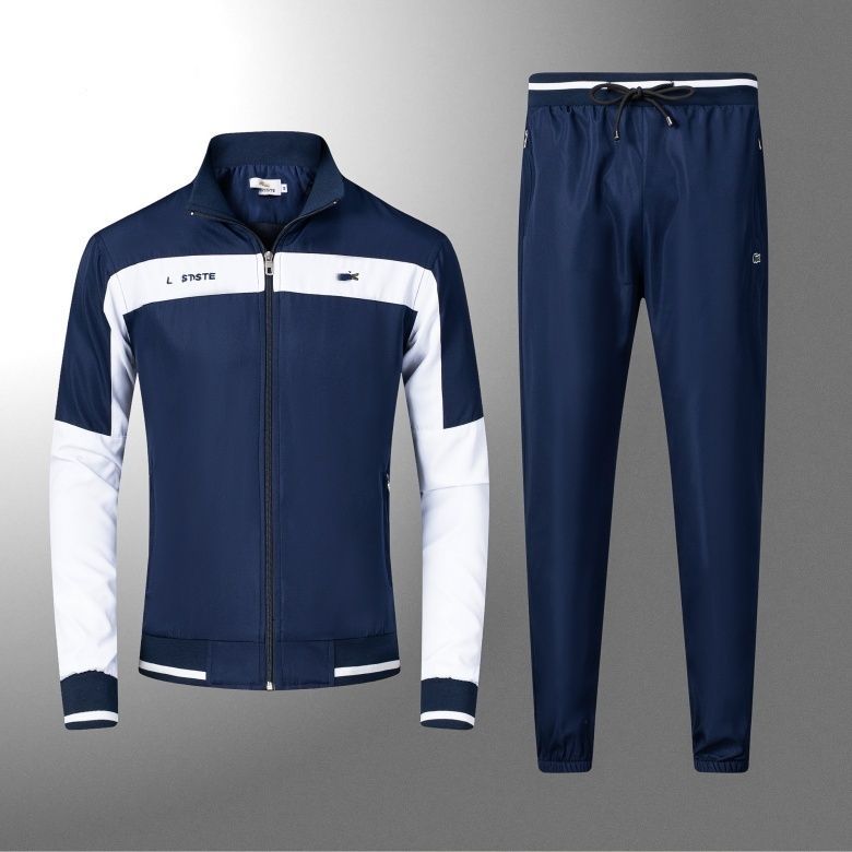 Men's Tracksuits Men Sets Jogging Sports Suit Tracksuit Harajuku Spring Autumn Sportswear Solid Casual Jacket Pants Pieces Clothing tops crocodile embroidery