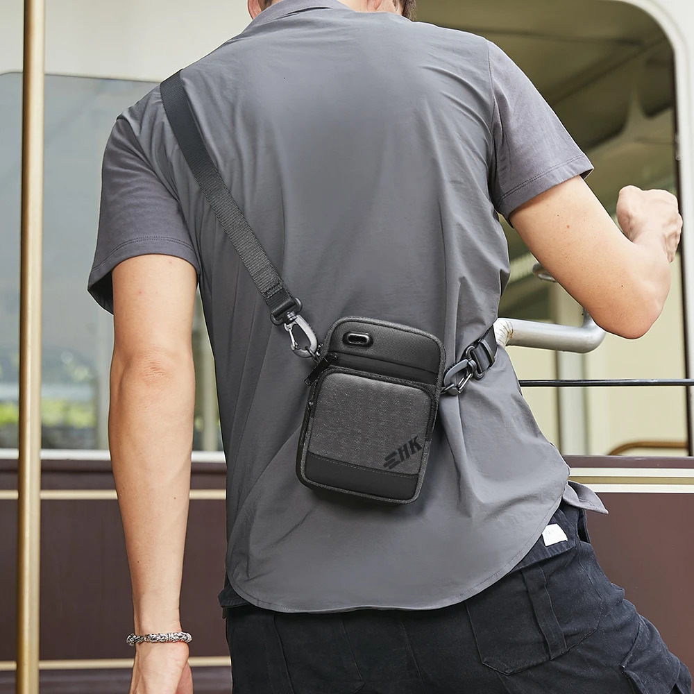 HcanKcan Casual Mens Shoulder Bag Travel Fashion Crossbody Man Pack Waterproof Men Wallet Handbag Business Side Bags For Women 250918