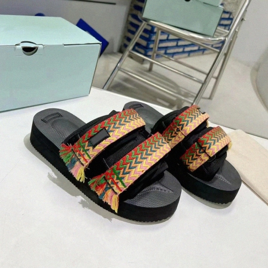 Suicoke Moto Slipper VabLVN Pink Slide Black White Women Mens Slippers Slides Beach Summer P8eS#