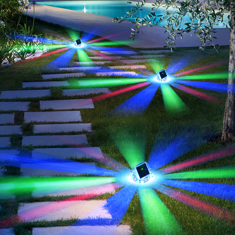 New Crown solar lamps, outdoor garden lamps, decorative atmosphere wall lamps, ground plug lamps, lawn lamps, ground buried lamps, spotlights