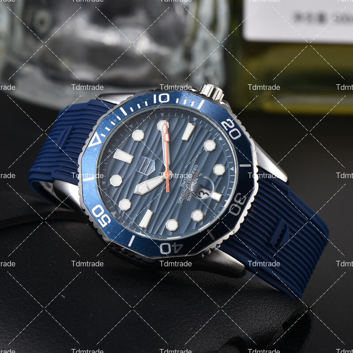 Tags Watches Movement Watches High Quality Mens Tagg Watch 40Mm Glass Stainless Steel Dial Solid Super Luminous Vintage Watch Designer Watch 9Dc
