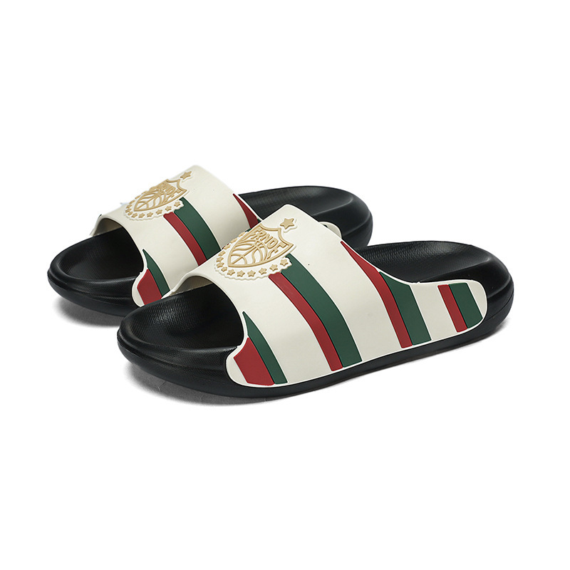 Designer Luxury Woman Anti-slip Thick-soled Comfortable Foot Feel Outdoor Indoor Slippers High-end Wear-resistant Lightweight One-piece Fashionable Pr