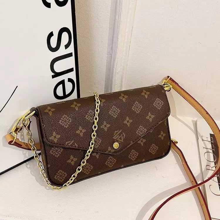 Designer wallet purse sling bag chain women handbag wallet on chains luxury Bags 7A quality Shoulder Bag woman crossbody bags woc felicie coin purse Tasche pouch