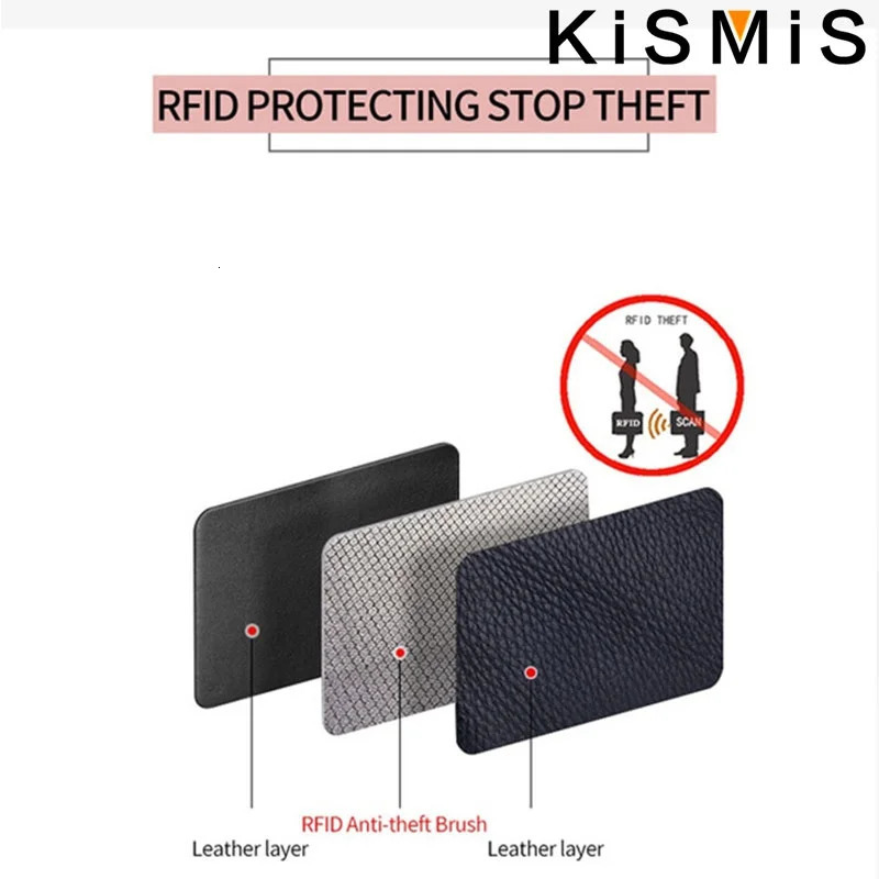 Genuine Leather RFID Blocking Credit Card Holder Wallet Stylish Accordion with 12 Card Slots and 2 Cash Coin Pockets 250902