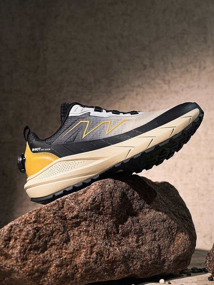 NHOT Sports Men's Spring Autumn Summer Wear-Resistant Non-Slip Outdoor Running Ultra-Light Breathable Casual Shoes