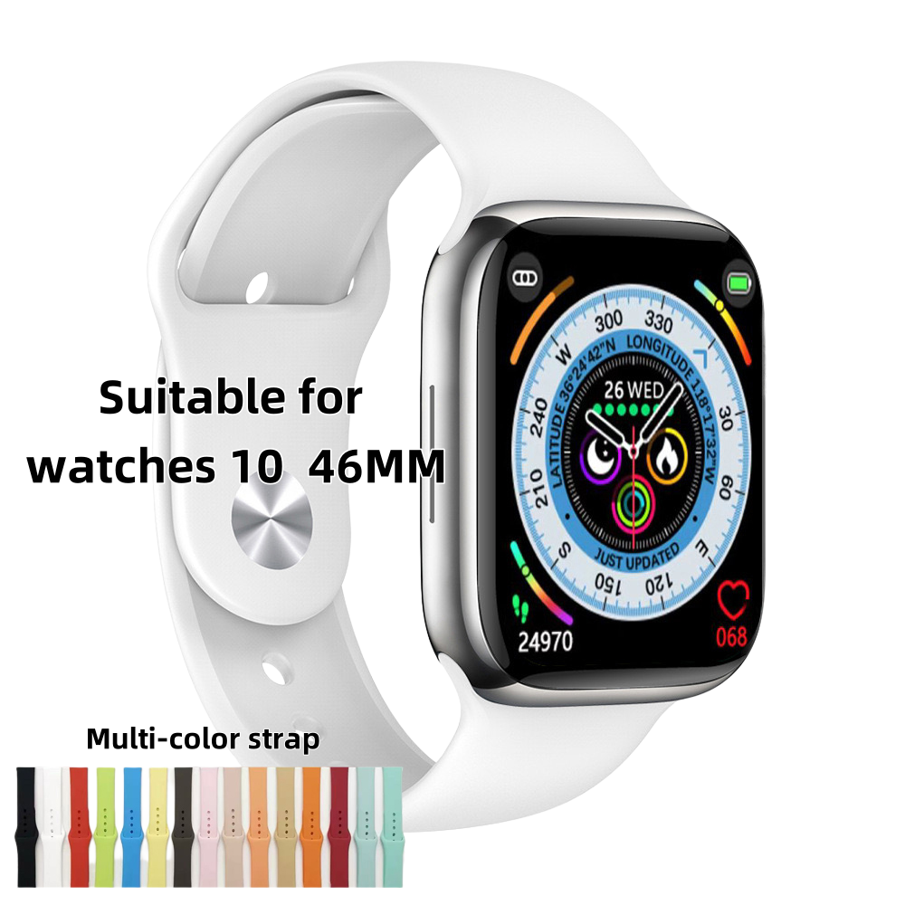 For Smart Watch 10 Straps For andriod Watch Ultra 2 Series 10 46mm Men Women Watch Bluetooth Call Bracelet Wristband Wireless Charging Fitness Tracker3