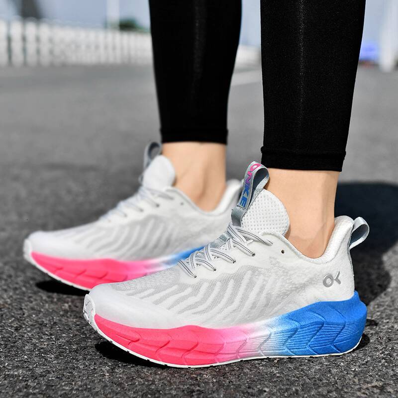 ONKE Non-Slip Wear-Resistant Women's Breathable High Elastic Lightweight Casual Sports Men's Mesh Couple Running Shoes