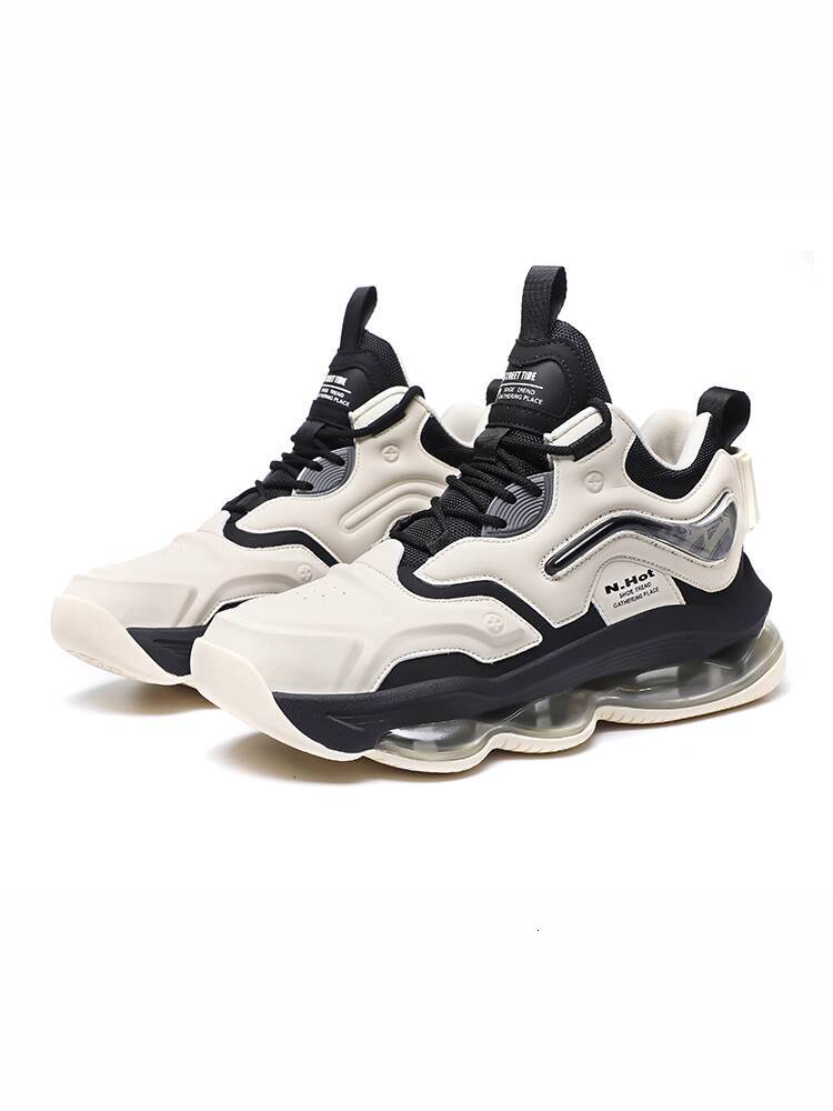 NHOT Men's Autumn New Fashion Comfortable Versatile Casual Wear-resistant Air Cushion Thick Sole Sports Trendy Shoes