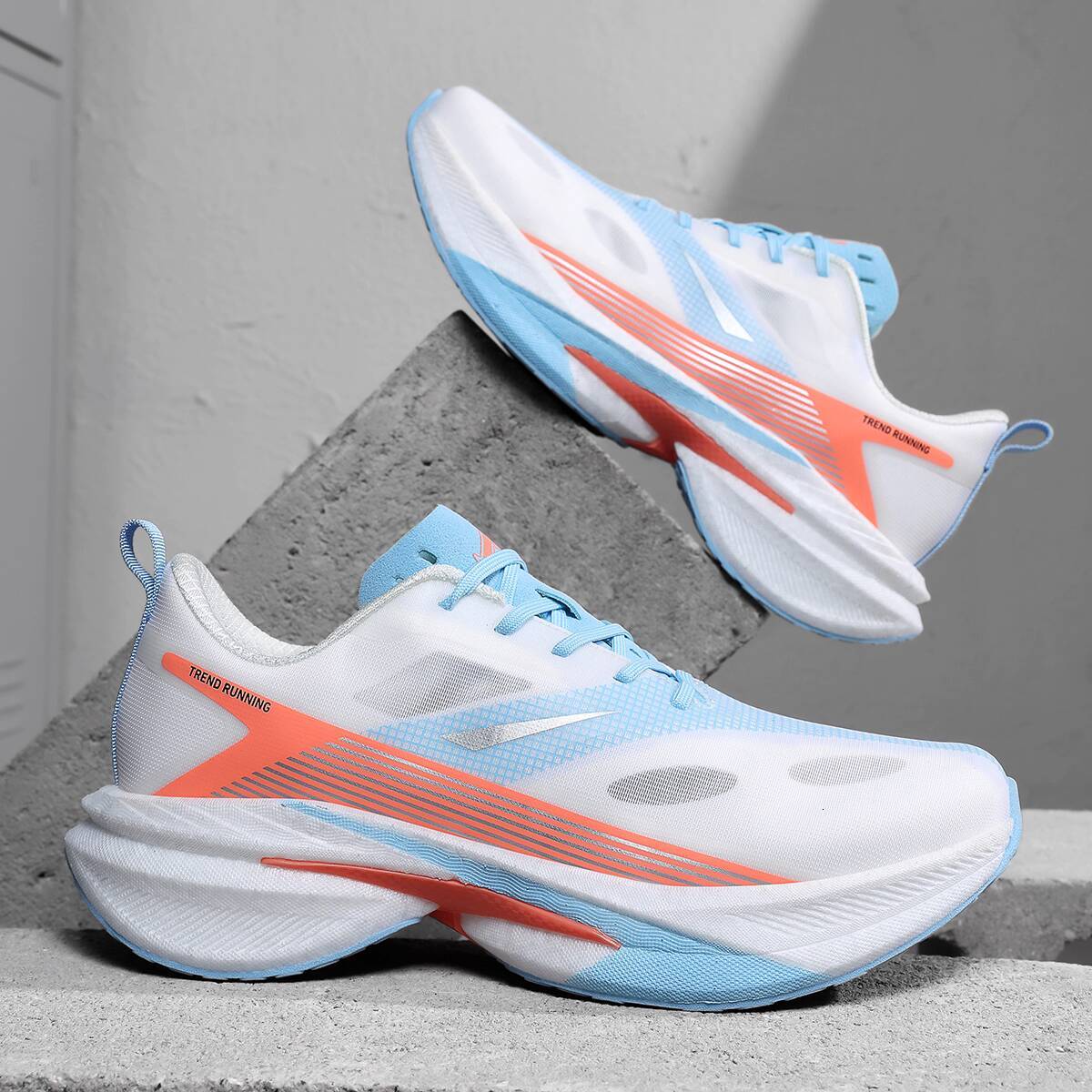 NHOT Summer Breathable 2025 New Racing Shoes Soft Sole Anti Slip Running Shoes Unisex Sports Casual Shoes Suitable For Morning And Night Runs