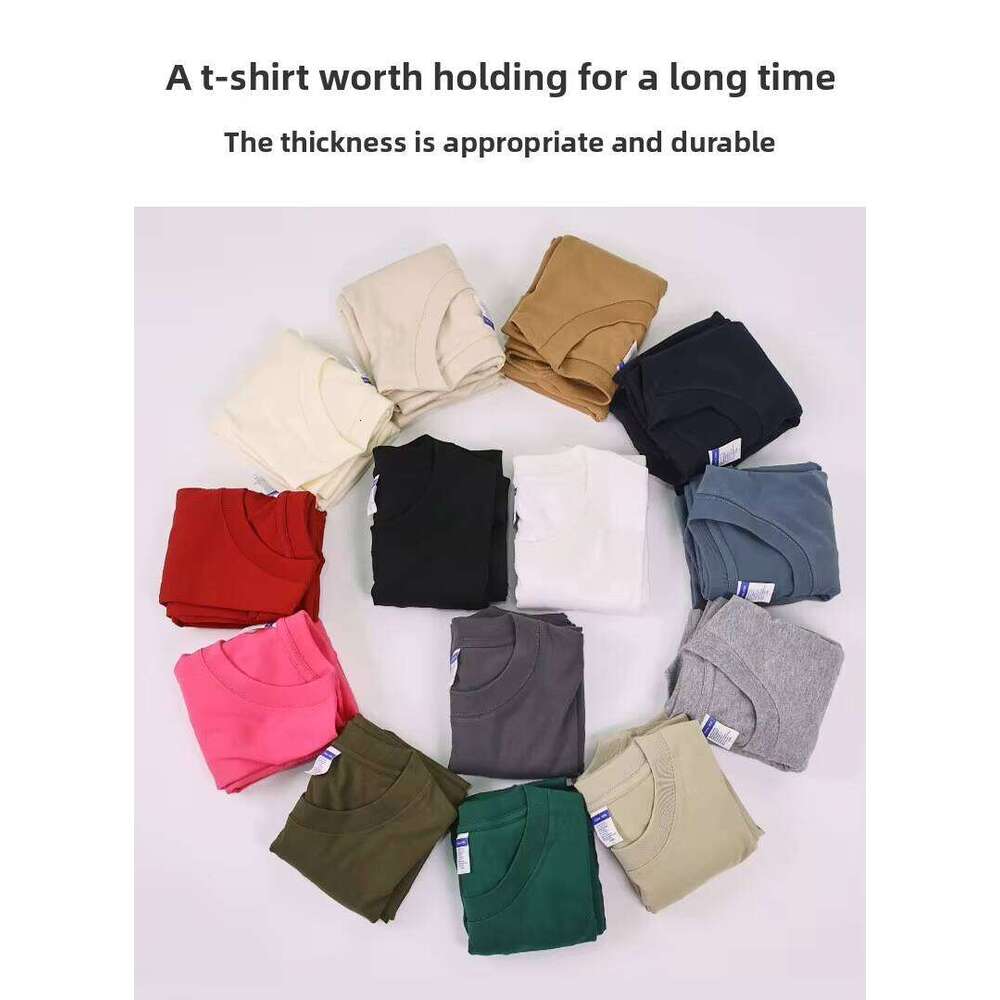 High Quality 100% Cotton 230Gsm Heavyweight Logo Design Printed Loose O-Neck Short Sleeve Men's T-Shirt