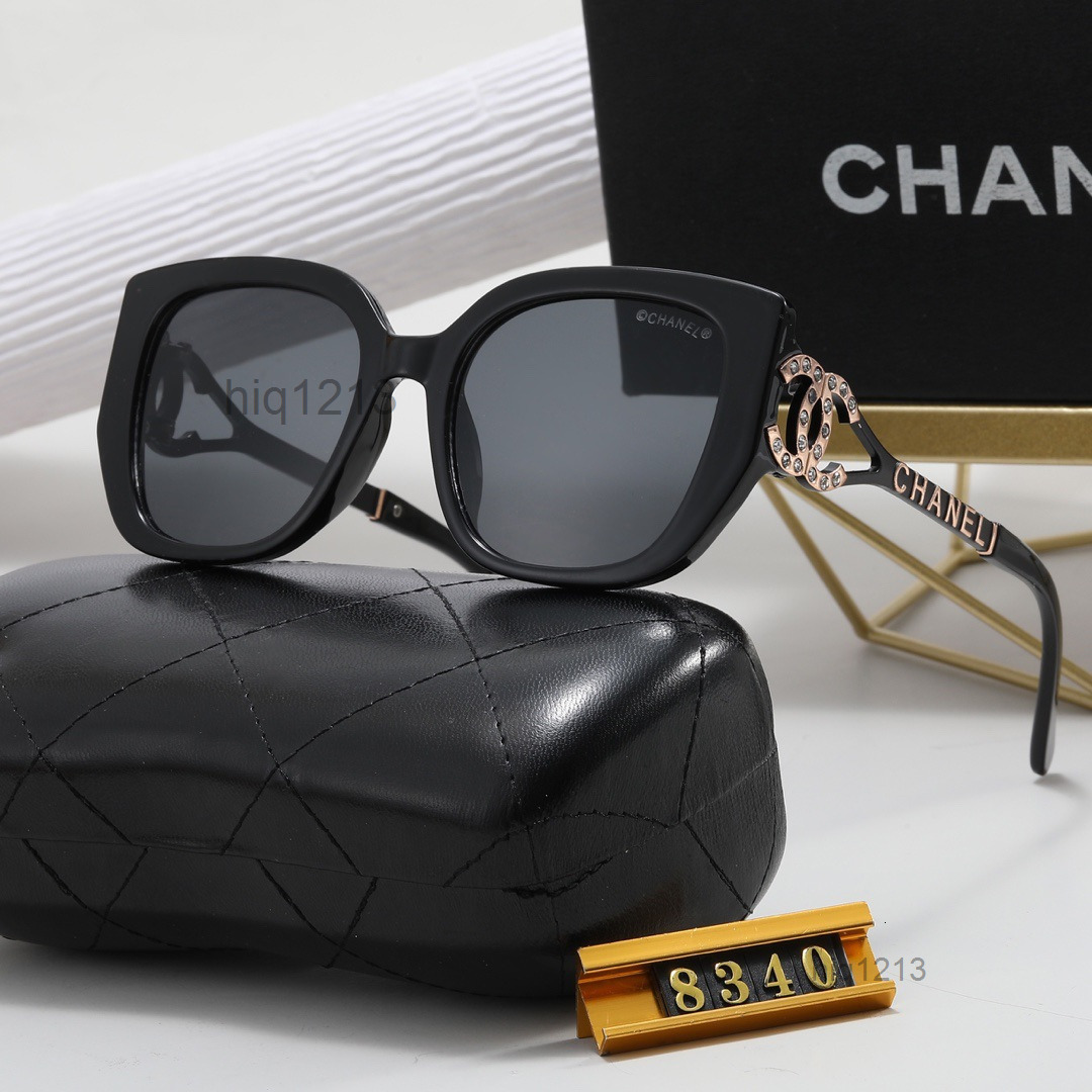 designer luxury Chanelsunglass cc sunglasses glasses for men women Style HighEnd Summer Sunscreen Sunglasses Personality Versatile Trendy Sunglasses Driv 0ZB5