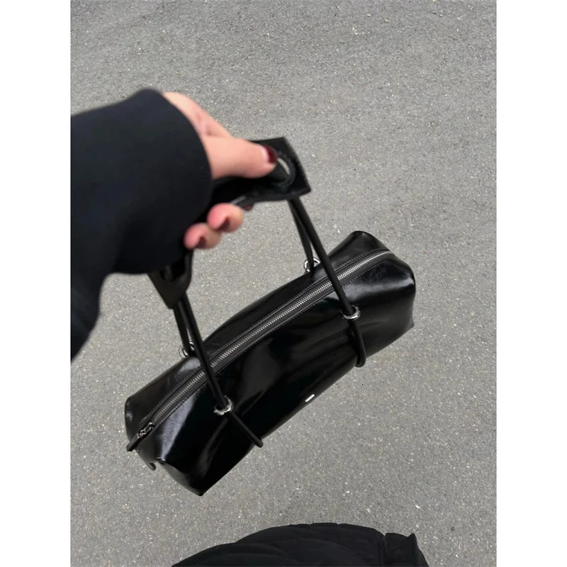 Large Capaci Boston Bags Single oulder Sports Fi Handbags Casual Simple Sle Pillow Bag 250901