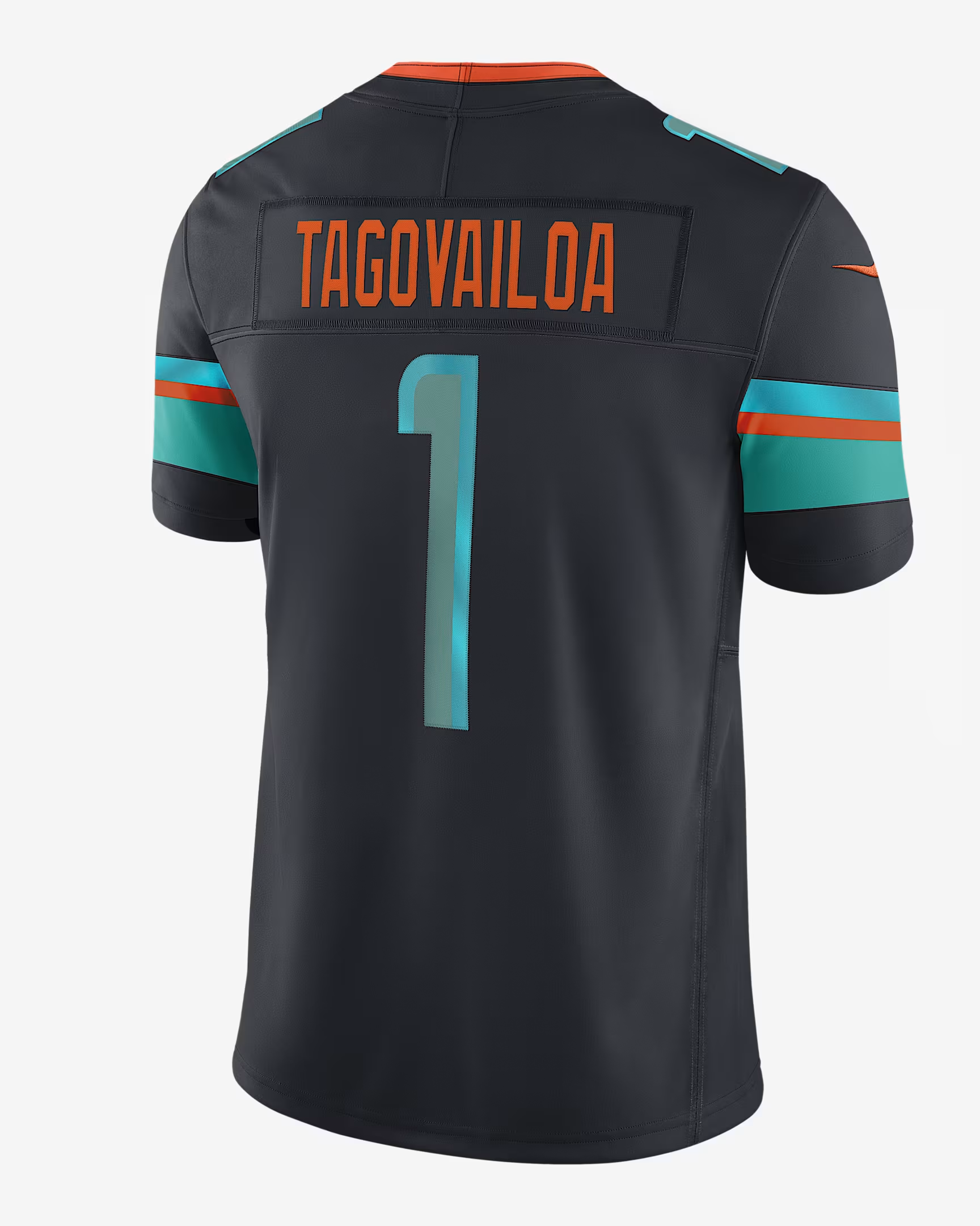 1 Tua Tagovailoa Custom 2025 Rivalries Football Jersey Devon Achane Jaylen Waddle Marino Hill Robinson Jerseys Any Name Number