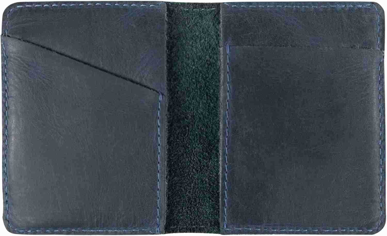 Wallet Slim Card Holder Minimalist Traveler Wallet Vintage Front Pocket Wallet Full Grain Leather Handmade Bourbon BrownZ250911