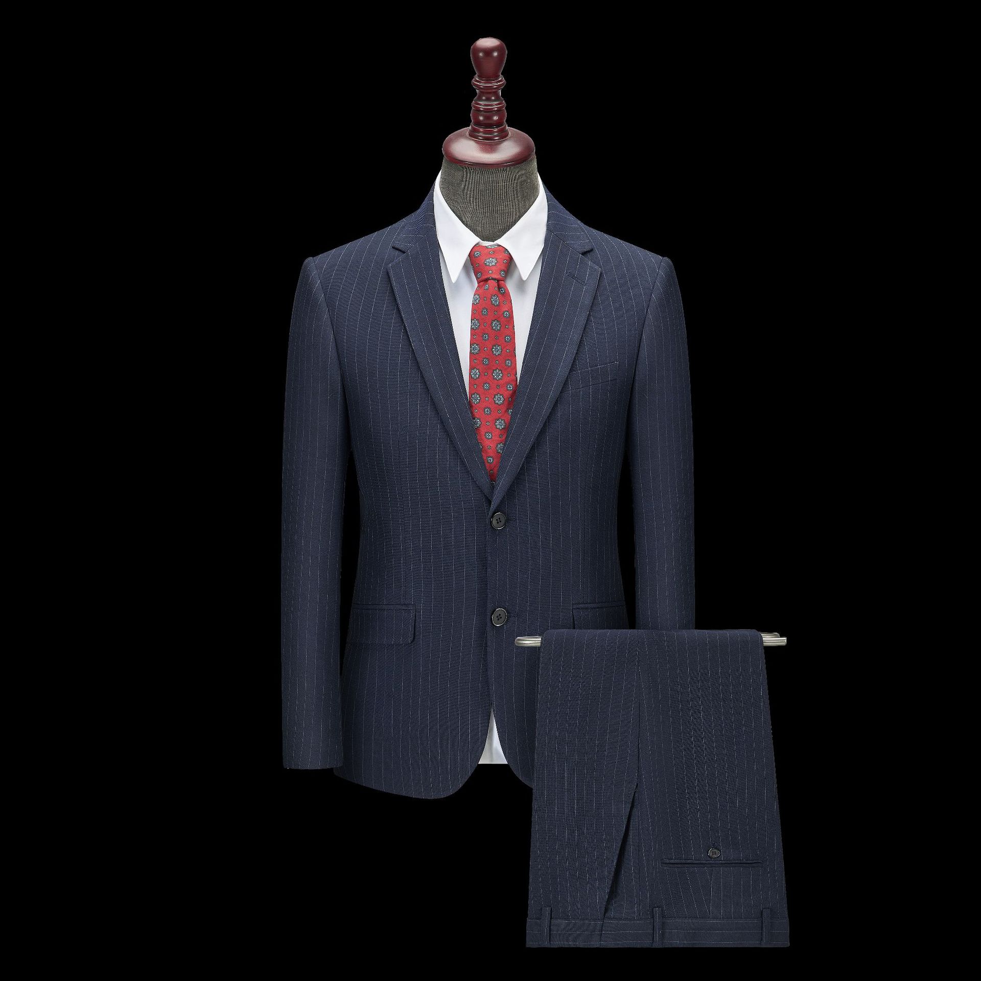 H856Korean style casual suit new men's wedding dress business