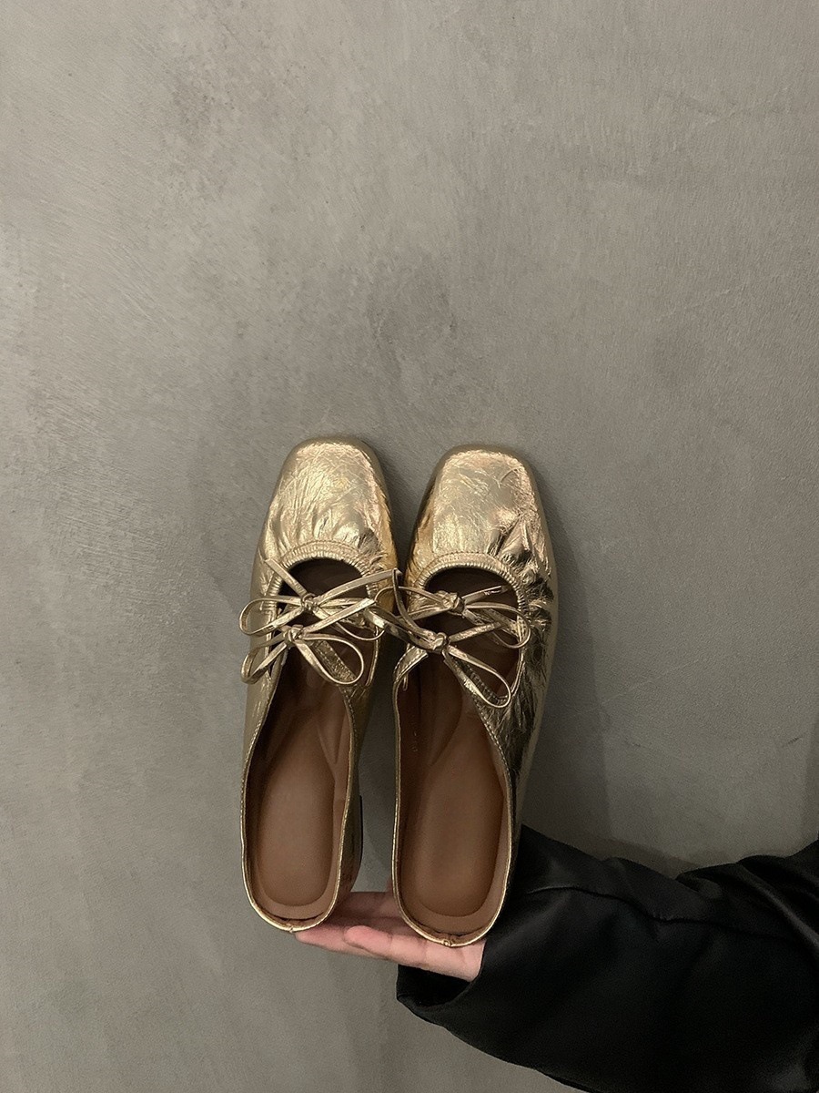 Designer Luxury Hidden Wedge-shaped Bow Strap Design Closed Toe Toe Women's Fashionable Outdoor Maryjane Style Sandals Soft Insoles Minimalist So