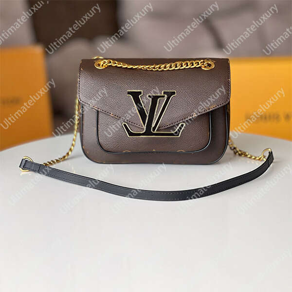 Ladies Fashion Casual Designer PASSY Chain Bag Crossbody Shoulder Bags Messenger Bags Top Quality 10A M45592 TOTES Handbag Purse Pouch