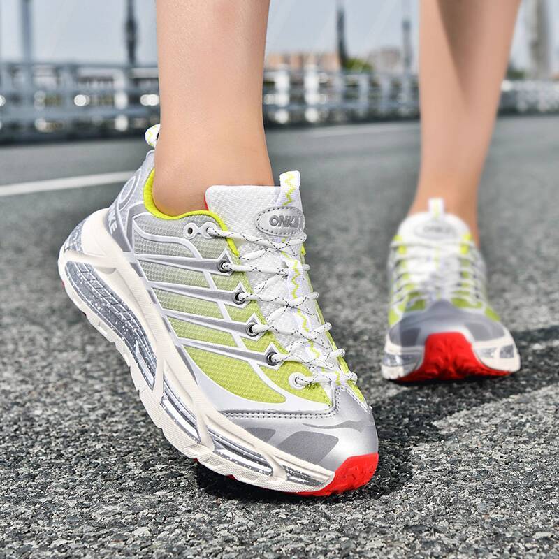Women's ONKE Lightweight Mesh Breathable Running Shoes - Fall Season Anti-Odor Cushioned & Non-Slip