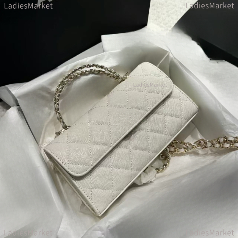 Top Quality Designer Woman Shoulder Bag Kel Top Handbag Classic Flap Bag Tweed Bag Mini Tote Metal Chain Luxury Sequin Lady Quilted Cf Coco Caviar 23b Crossbody Wocc