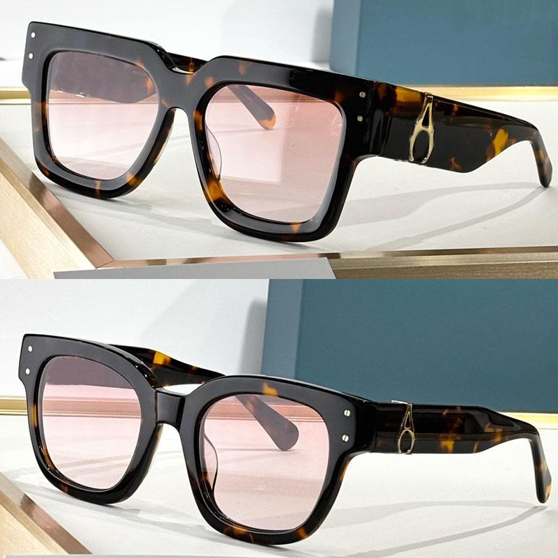 MA-1 JUMBO SUNGLASSES Men Womens Square Acetate Glasses Designer Sunglasses Frame Letter A Decoration UV400 Protection Top Quality