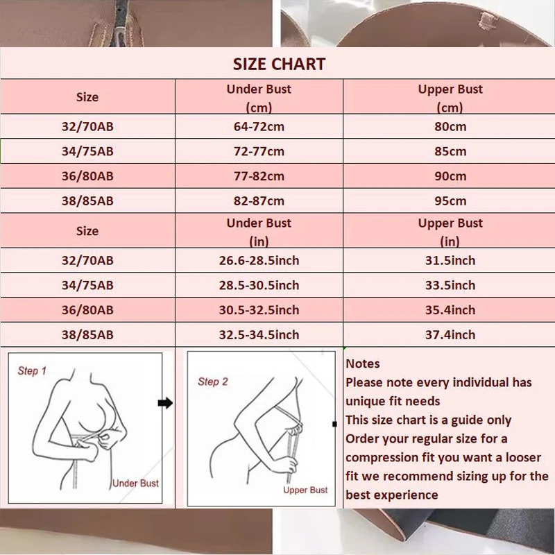 Front Clre Strapless Bras For Women Seamless Push Up Brassiere Thick Soft Underwear Solid Color Adjustable Invisible Lingerie 250902