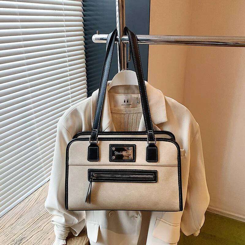 New Simple Shoulder For Women, Light Messenger Bag, Large-Capacity Backpack, Multi-Functional Commuter Bag