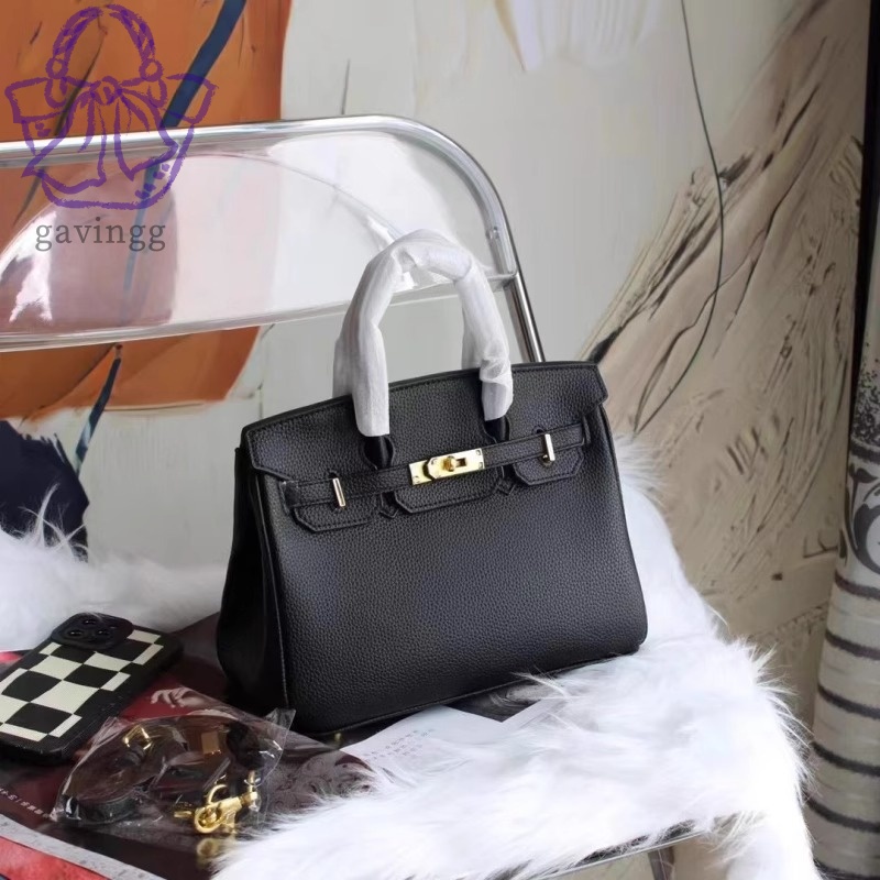 Designer Handbag Womens Tote Bag Trendy Shoulders Bag New Litchi Pattern Leather Outgoing Large Capacity Shopping Bag Casual Crossbody Bag 1Ee