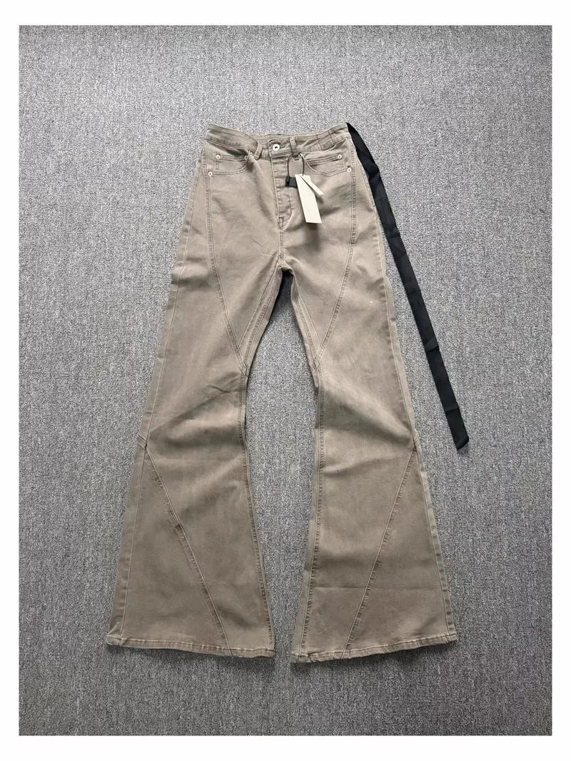 Rick Sand Zipper Pocket Fit elasticity slim fit PANT Jeans Cotton Denim Pants Comfort Casual Size S M L XL A4 250902