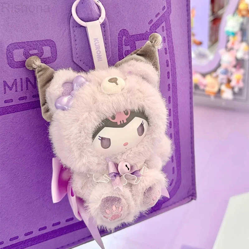 Sanrio Characters Fox Island Blind Box Cinnamoroll Kuromi Vinly Plush Pendants Surprise Box My Melody Anime Doll Mystery Bag Toy L250903