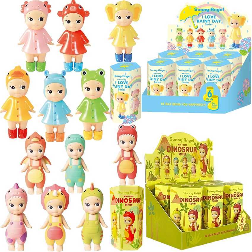 Hot Sunny Angel Doll Love Rainy Day Series Blind box Mini Figures Action Model Collectible Decor Girl Toy Birthday Gift