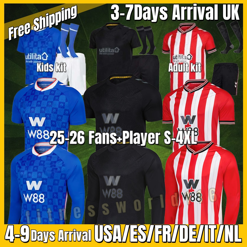 xxxl 4xl 25 26 SuNDerLAnD football jersey sunderland ROBERTS GOOCH STEWART DIALLO CLARKE PRITCHARD Kids Kit Version Training Third Football Shirt Goalkeeper S-4XL